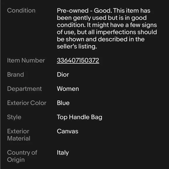 Authentic Rare Christian Dior Medium Lady D-Lite Bag - Picture 13 of 13